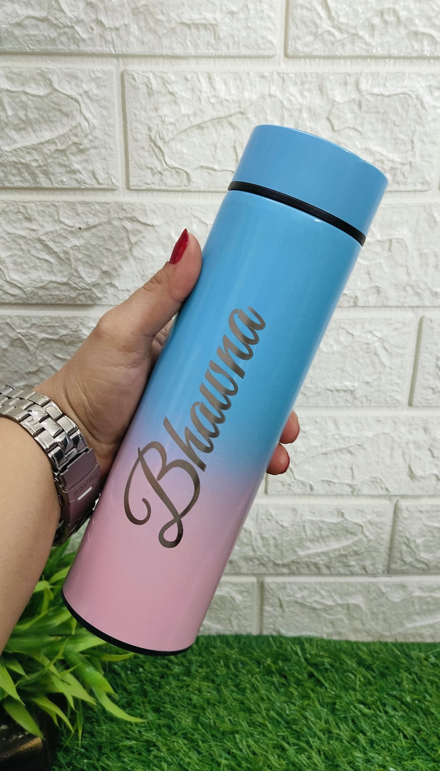 Customized Temperature bottle Food Grade-304 Stainless steel (Hot/Cold) - Flask Capacity 500ML