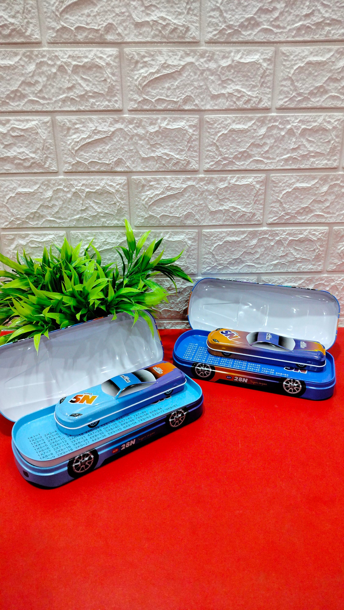 Dual Super Car Pencil Box