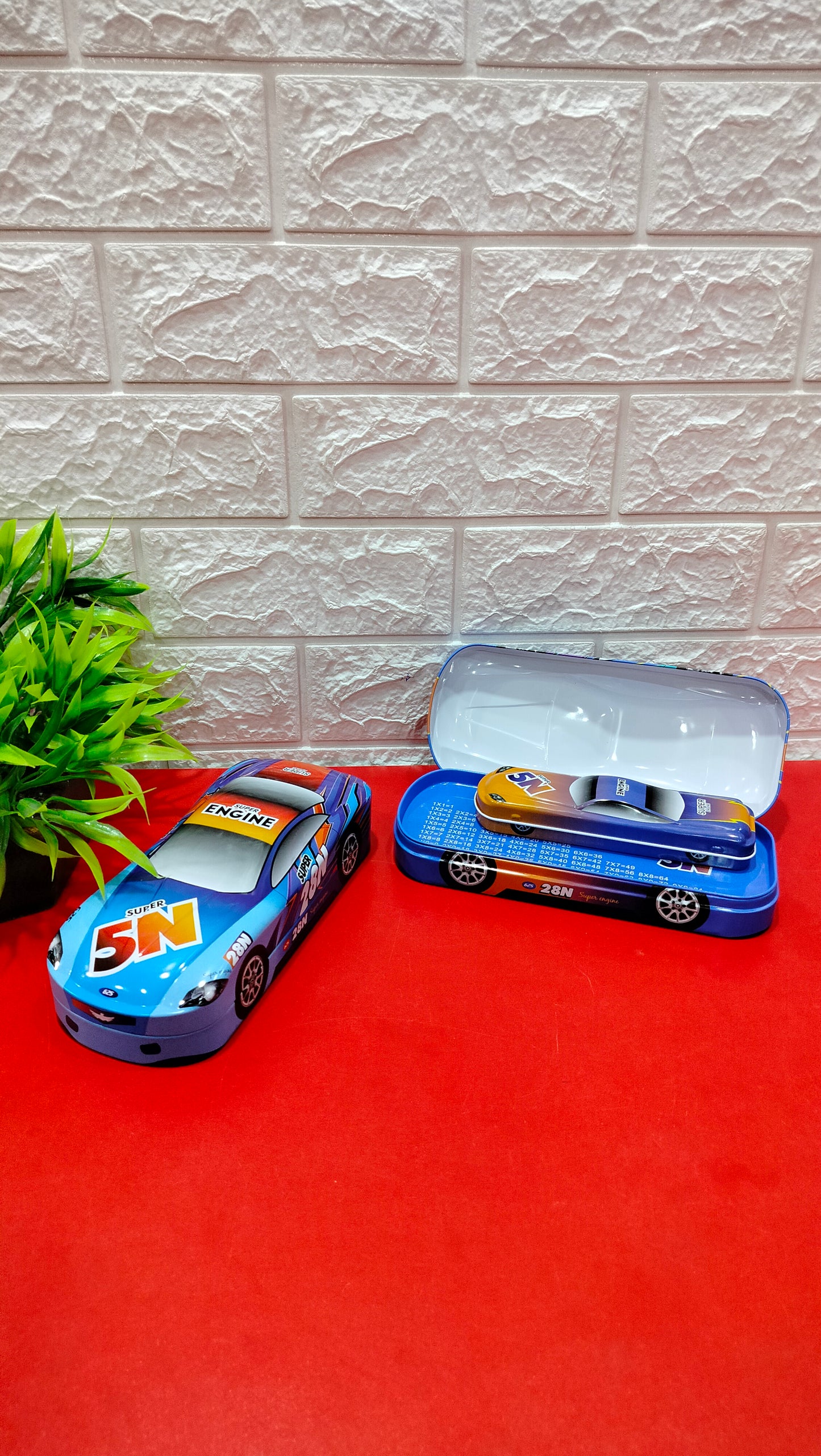 Dual Super Car Pencil Box