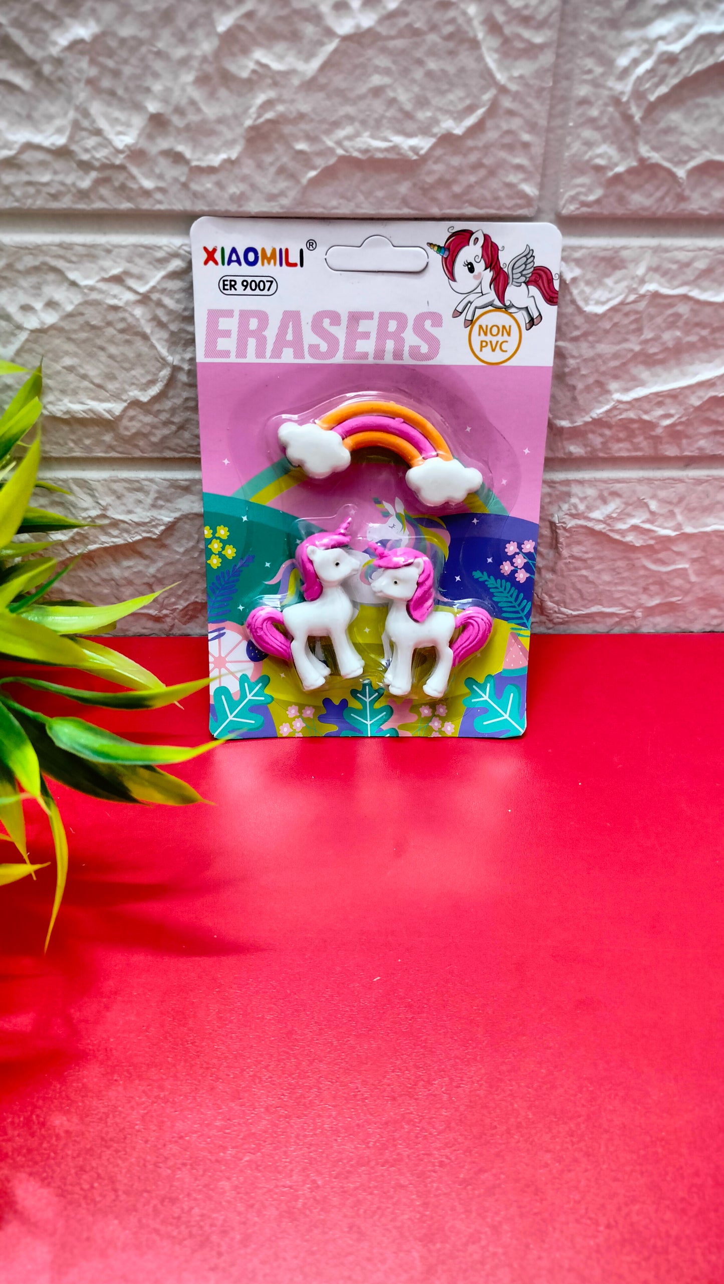 Unicorn Eraser set