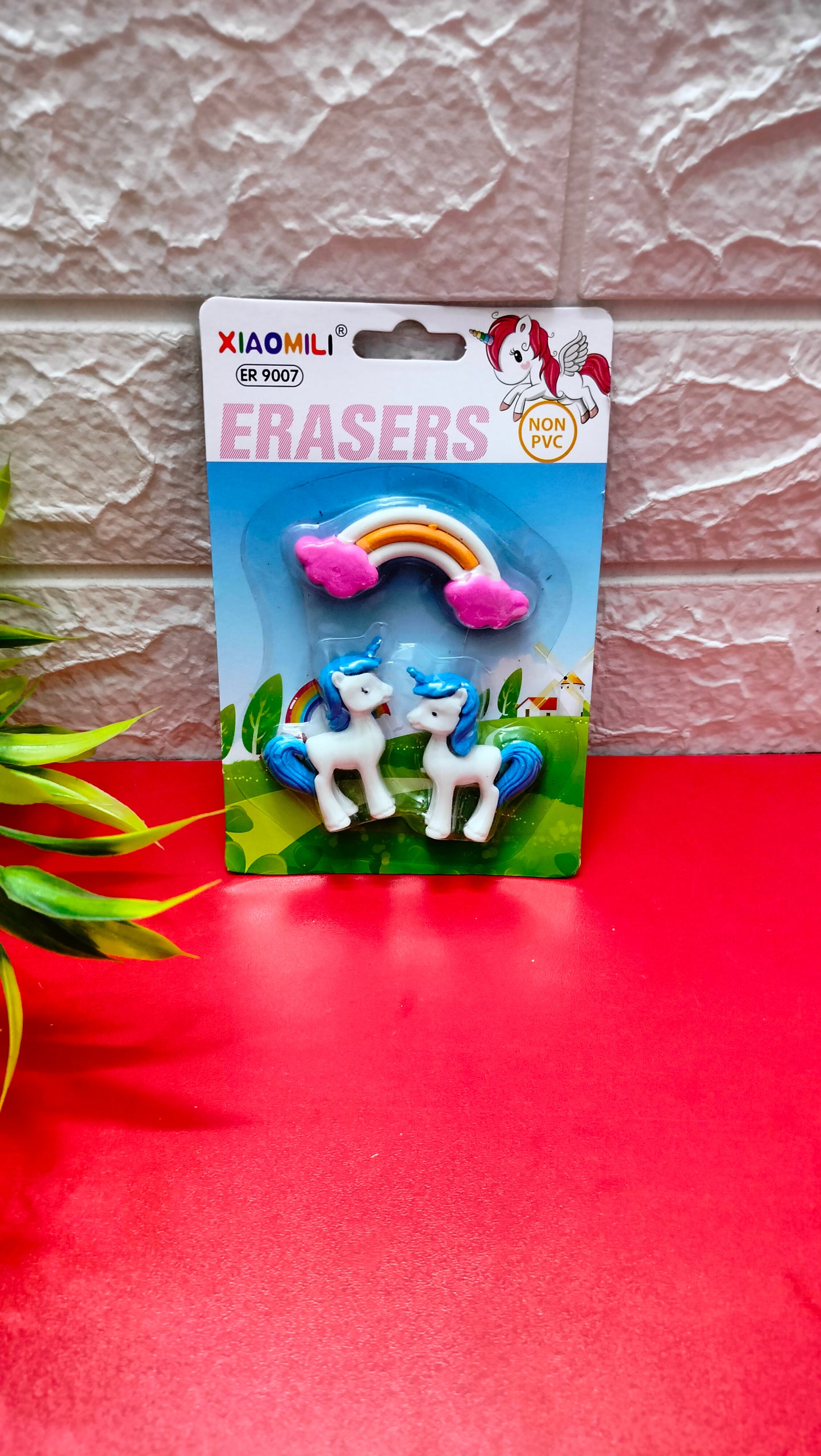 Unicorn Eraser set