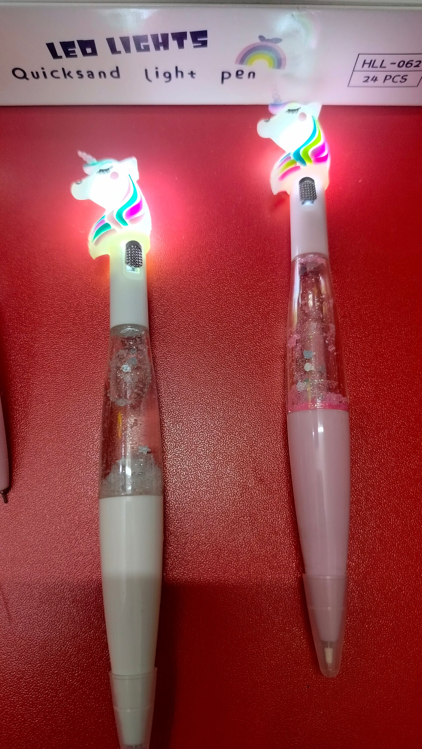 Unicorn LED Glitter Pen