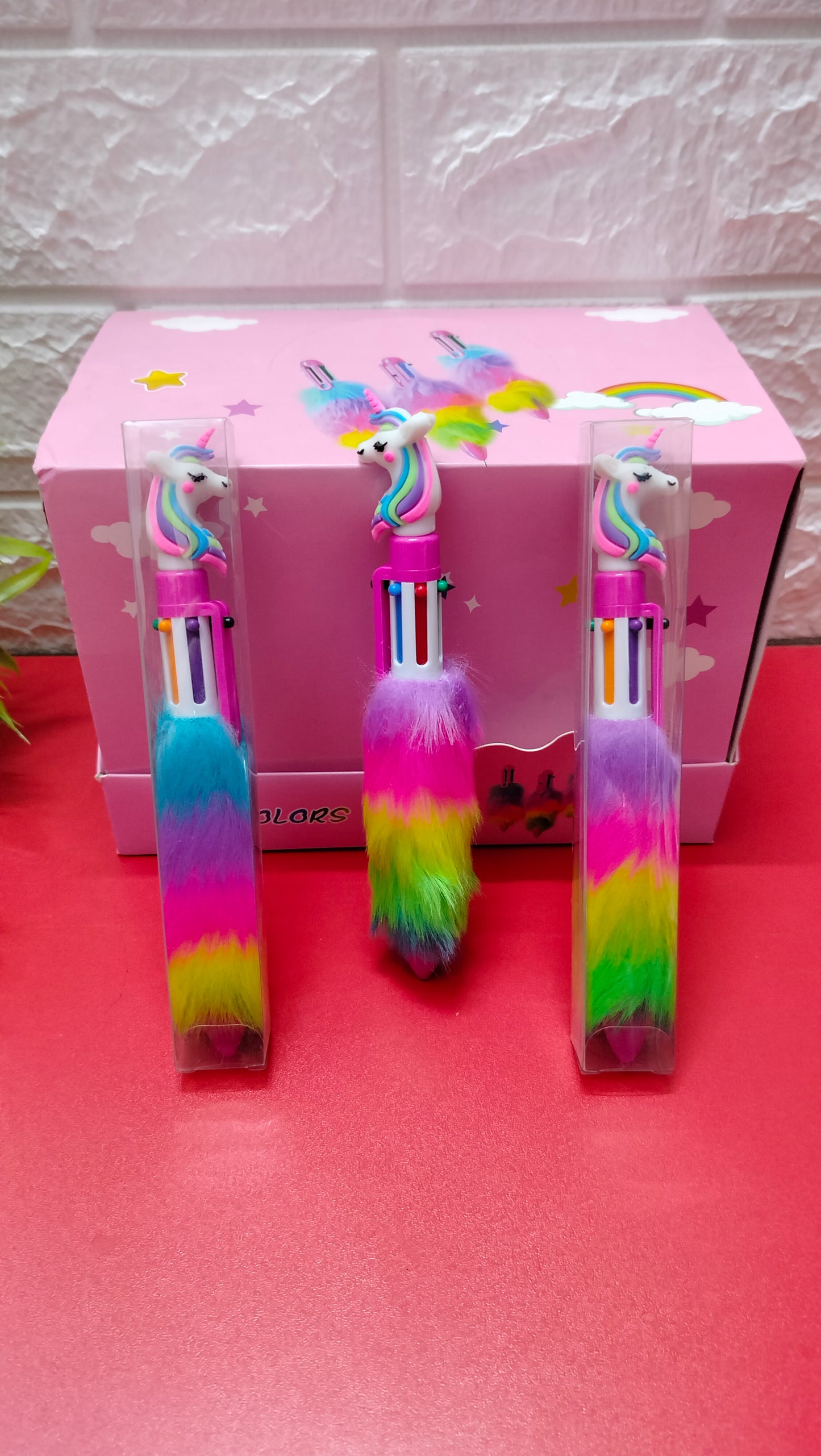 Unicorn 6-in-1 Fur Pen