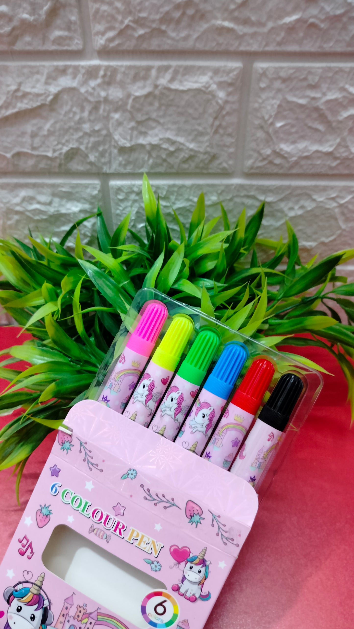 Unicorn Color Pens( Pack of 6)